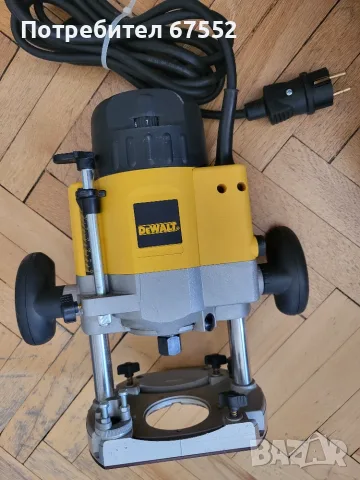 Оберфреза DeWalt DW626 2300W 12 и 7мм. цанги, снимка 3 - Други инструменти - 56021794
