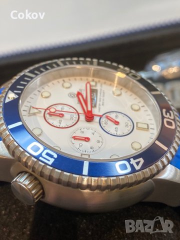 Deep Blue Master 1000 Chronograph, снимка 4 - Мъжки - 42199772