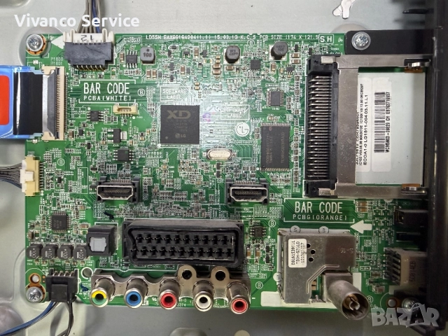 LG 32LF5610 Работещ за части mainboard, снимка 3 - Части и Платки - 52078060