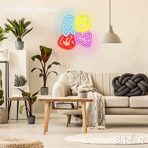 Нова неонова светлина/Led за стена Стая Декорация Подарък, снимка 4 - Декорация за дома - 41430367