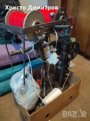 Стара машина за шнурове, снимка 2 - Колекции - 49601950