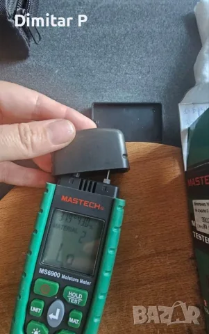 Влагомер за дърво и бетон Mastech MS6900, снимка 2 - Измервателни инструменти - 56283115