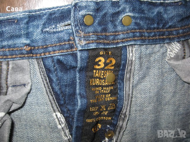 Дънки T.KUROSAWA  мъжки,М, снимка 4 - Дънки - 34616184