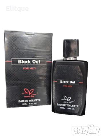 Парфюм Black Out For Men Eau De Toilette 50ml.  , снимка 2 - Мъжки парфюми - 52904111