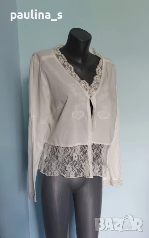 Пет различни броя / Дамска памучна риза , снимка 17 - Ризи - 51227098