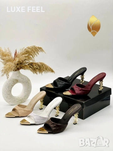 YVES SAINT LAURENT 💎Дамски Чехли 