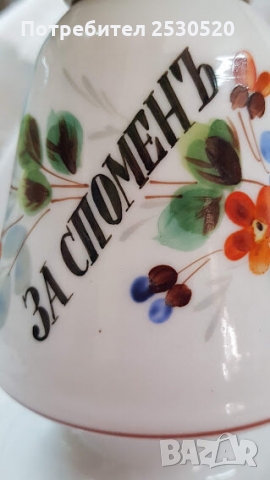 Антикварна порцеланова газена лампа., снимка 4 - Антикварни и старинни предмети - 36044870