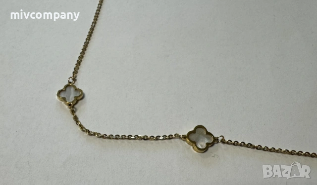 Златен Синджир 3.56гр  44см, снимка 8 - Колиета, медальони, синджири - 53654531