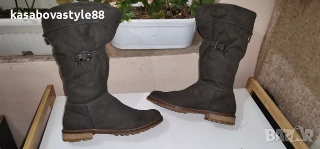 Ботуши от естествена кожа 38н, снимка 8 - Дамски ботуши - 52827897