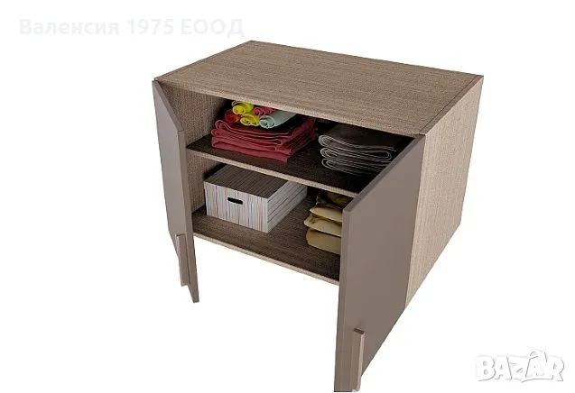 Надстройка Сити 1004 дъб артисан или комбинация мока/ лате, снимка 8 - Гардероби - 47360530