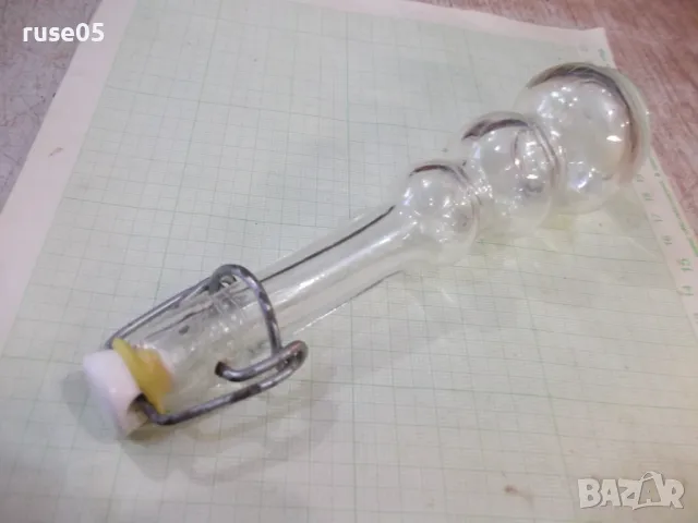 Шише малко с клипс, снимка 4 - Други ценни предмети - 47708333