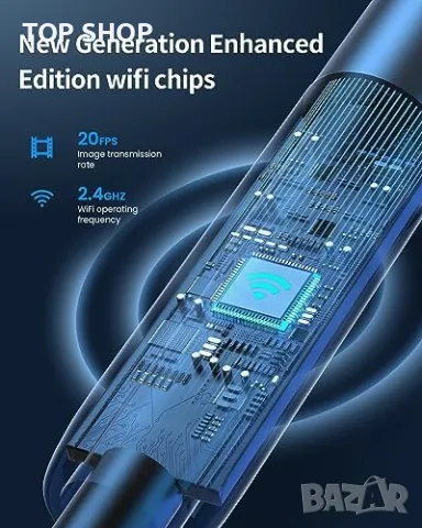 Нов Професионален Ендоскоп Камера 7 LED Водоустойчив Бороскоп, снимка 2 - Друга електроника - 49509471