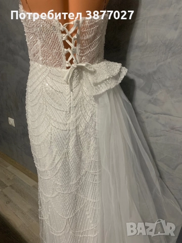 Рокля без една забелжка, снимка 15 - Сватбени рокли - 52449062