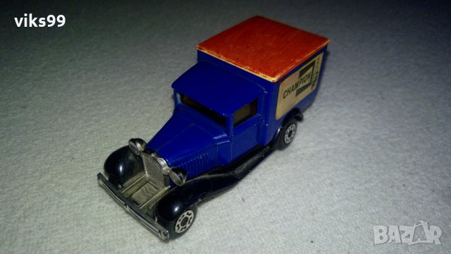 Matchbox Model A Ford Van Champion Made in England 1979