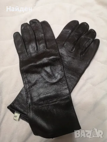 Нови мъжки кожени ръкавици от соца, снимка 3 - Ръкавици - 48968691