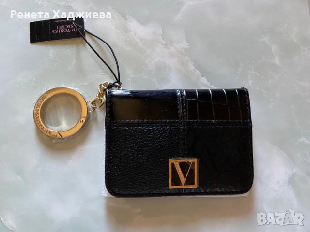 Victoria’s Secret - Картхолдър /ключодържател с 4 слота за карти/, снимка 2 - Портфейли, портмонета - 39857751
