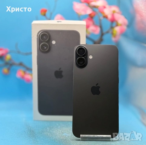 ГАРАНЦИОНЕН!!! Apple iPhone 16 Plus, 128GB, 5G, Black , снимка 6 - Apple iPhone - 53468431