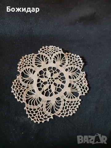 Ръчно Плетено Каре(терличка).На 1 кука., снимка 2 - Декорация за дома - 51349225