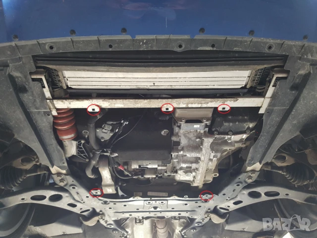 Метална кора под двигател BMW Seria 2 F45 2013г – 2018г, снимка 4 - Аксесоари и консумативи - 51122680