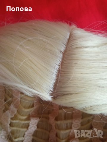 Перука 30 inch (76cm) Цвят #613  , снимка 5 - Аксесоари за коса - 41567817