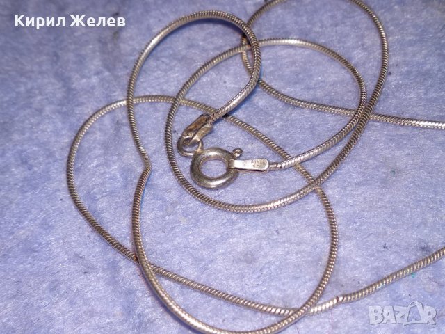 ИЗИСКАН КРИСТАЛЕН СРЕБЪРЕН АРТ МЕДАЛЬОН със СРЕБЪРНА ВЕРИЖКА СРЕБРО 925 БУТИКОВО БИЖУ ИТАЛИЯ 38266, снимка 9 - Колиета, медальони, синджири - 40940676