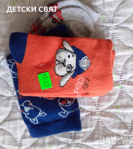 Комплект нови детски чорапи , снимка 2 - Чорапи - 41609947