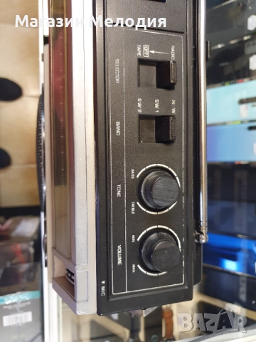 Радиокасетофон National Panasonic RX-1550 Работи на радио и касета. Радиото има само средни къси въл, снимка 12 - Радиокасетофони, транзистори - 49218863