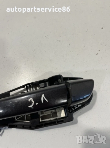 Задна лява външна дръжка черна за Peugeot 508 1.6 HDI (2012) 9688834180, снимка 2 - Части - 53764032