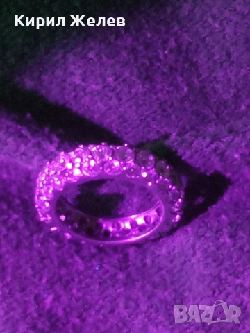 Сребърен пръстен тип Вечност символизира вечната любов подходящ за подарък 37571, снимка 10 - Пръстени - 52872657