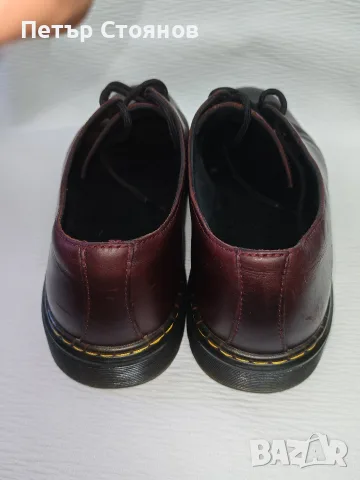 Чудесни мъжки обувки от естествена кожа Dr Martens №44, снимка 6 - Ежедневни обувки - 56118434