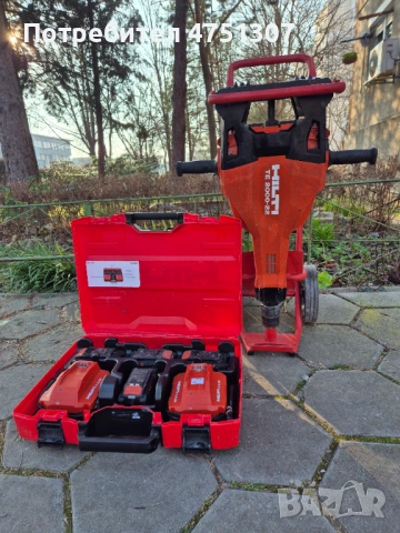 Безкабелен къртач TE 2000-22 TE-S, снимка 7 - Други машини и части - 53660415