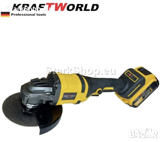 Акумулаторен ударен винтоверт 36V 8.0 Ah и Aкумулаторен безчетков ъглошлайф 36V 8.0 Ah