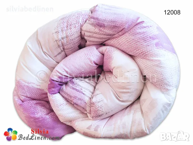 Силиконови олекотени завивки, пълнеж силиконов пух, снимка 4 - Олекотени завивки и одеяла - 49091324