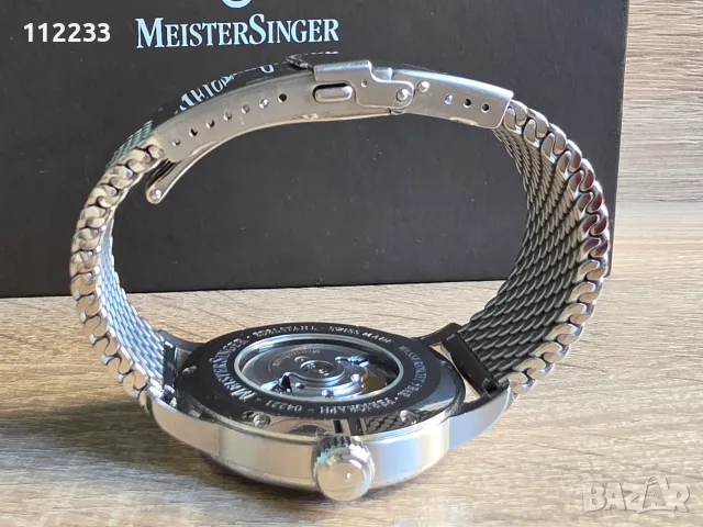 БАРТЕР MeisterSinger Perigraph Automatic 43mm, снимка 14 - Мъжки - 55789748