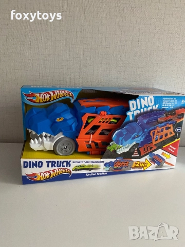 Дино камион и 3 коли - 2 в 1, снимка 5 - Коли, камиони, мотори, писти - 51848839