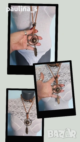 Шест различни броя / Колие тип гердан или чокър, ръчна изработка , снимка 11 - Колиета, медальони, синджири - 53041502