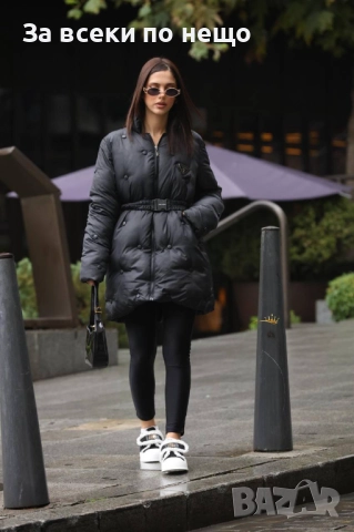 Prada Дамско Зимно Яке Прада - 2 Налични Цвята Код SK356, снимка 4 - Якета - 52668014