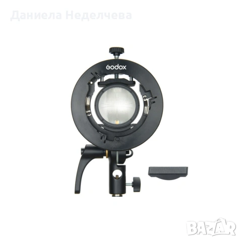Универсален адаптер S-type Speedlite Bracket (Bowens mount), снимка 4 - Чанти, стативи, аксесоари - 53173498
