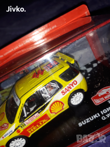 SUZUKI IGNIS JWRC G. WILKS-P.PUGH . 1.43  IXO/ALTAYA. , снимка 6 - Колекции - 36311214