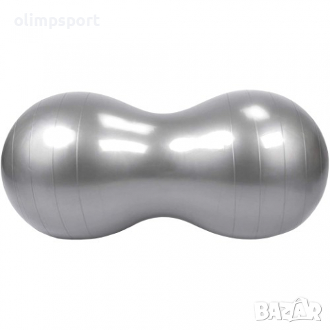 Топка ролер (физиорол) - издължена топка за аеробика, пилатес, гимнастика, особено подходяща за стре, снимка 3 - Йога - 36349894