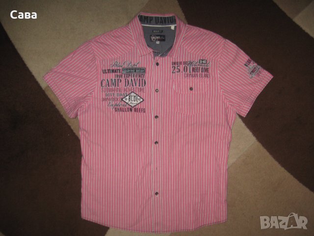 Риза CAMP DAVID  мъжка,2ХЛ, снимка 2 - Ризи - 41125178