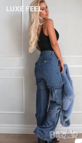 ✨ Дамски Дънки , снимка 4 - Дънки - 53848016