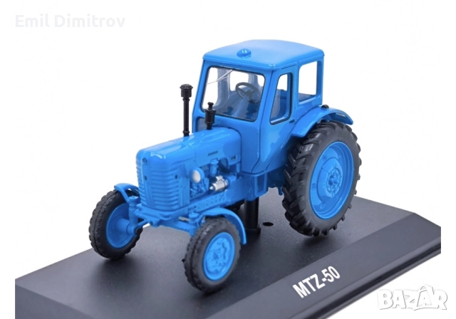 Моделче на трактор МТЗ-50, Беларус, в мащаб 1:43, снимка 6 - Колекции - 52999439