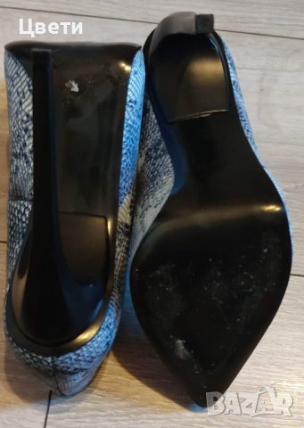 Обувки на висок ток - ЕСТЕСТВЕНА КОЖА , снимка 15 - Дамски обувки на ток - 40980176