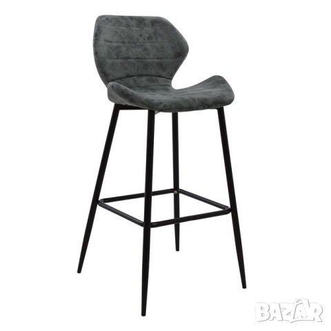 Бар стол maya сив, снимка 1