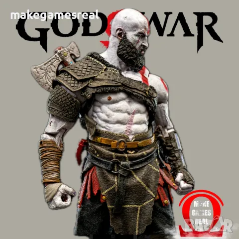 Екшън фигура God of War - Kratos 2018, снимка 6 - Аксесоари - 49445130