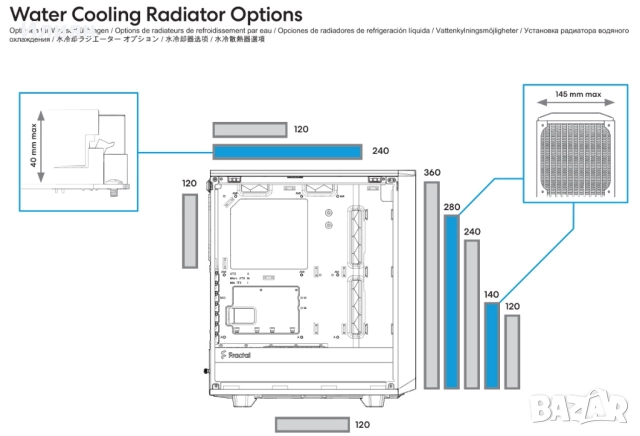 Кутия за компютър, снимка 9 - Захранвания и кутии - 51477080