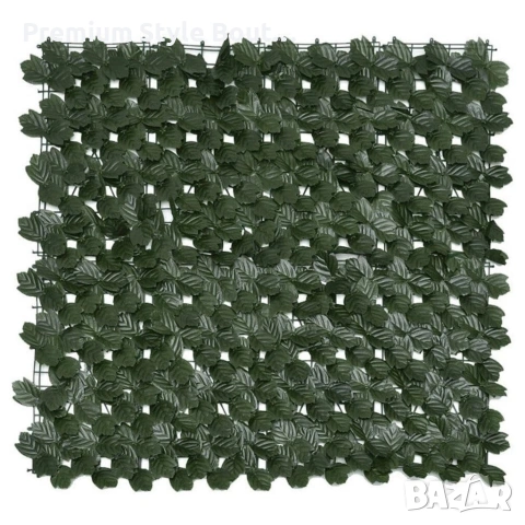 Изкуствен жив плет "Бръшлян" на ролка – Ограда за уединение и декорация, 0,5 х 5 м, снимка 9 - Декорация за дома - 53833178