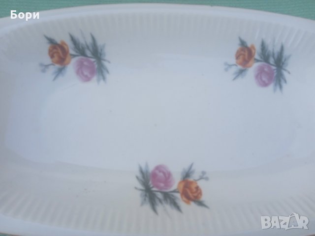 Стар порцелан плато, снимка 4 - Чинии - 35747740