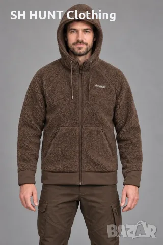 Bergans of NORWAY HITRA POLAR Fleece Jacket размер S за лов риболов туризъм поларен суичър - 2533